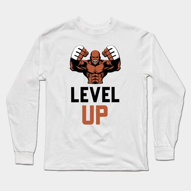 Level Up Long Sleeve T-Shirt by Jitesh Kundra